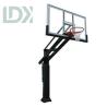 Buy cheap Outdoor Inground Basketball Hoop Basketball Stand With Tempered Glass Backboard from wholesalers