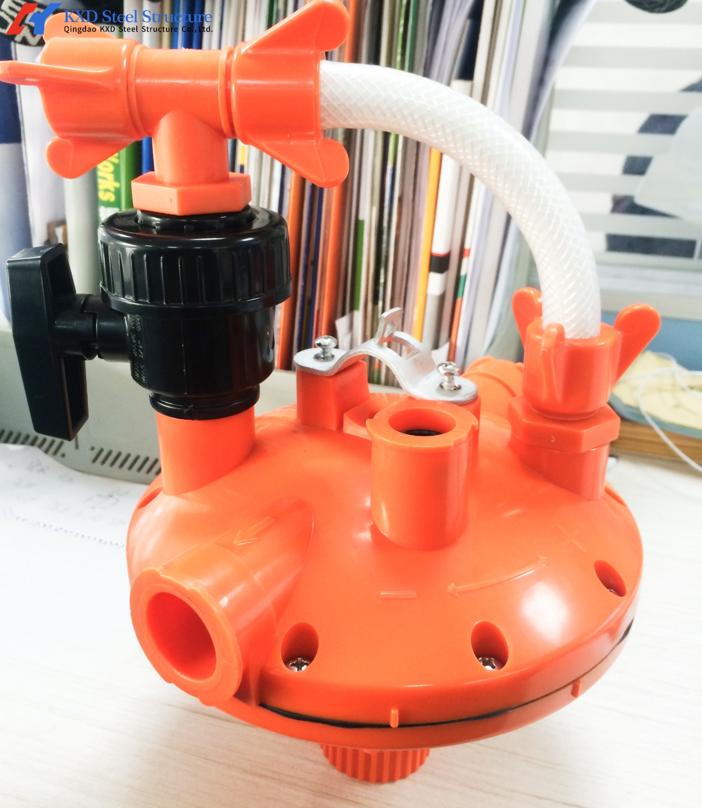 Anti Rust Broiler Pan Feeding System Automatic Plastic Slat Floor For Poultry