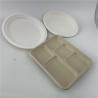 Buy cheap Biodegradable Tableware Sugarcane Bagasse Pulp Paper Plate Dinnerware Sets from wholesalers