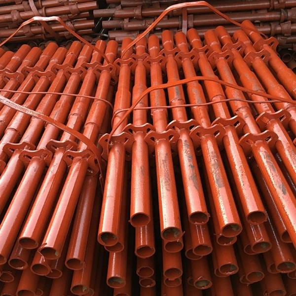 Buy cheap 48.3mm 1.5" Scaffolding ERW Steel Pipes Galvanized Round Shape from wholesalers