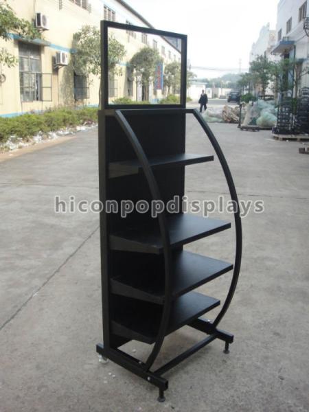 Buy cheap Commercial Metal Retail Store Displays Fixtures Floor Standing For Engine Oil Display from wholesalers