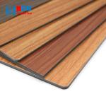3mm Wooden Aluminum Composite Panel PE 0.3mm ACP Sheet Fireproof 3D Gloss
