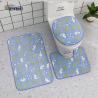 Buy cheap Microfiber Entrance Rugs Indoor Fluffy Fabric PU Backing Floor Mat Foot Mat Bathroom Mat Set from wholesalers