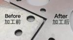 YZ900 Automatic Sheet Metal Polishing Deburring Machine For Laser Cutting Parts