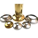 Manufacturer Silver Gold SS 201 304 316 Inox Stair Fittings Stainless Steel Post