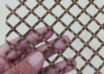 Antique 2mm Decorative Woven Wire Mesh Brass Stainless Steel Cabinets