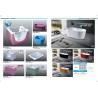 Buy cheap Polished Finish Modern Bathroom Bathtub Designer Freestanding Bath 600mm 580mm Height from wholesalers
