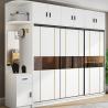 Buy cheap TESIA Customized Wardrobe Bedroom Furniture Glass Sliding Door Storage Cabinet from wholesalers