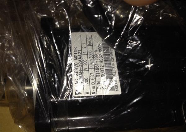 Buy cheap Variable Speed Industrial Servo Motor NIB Yaskawa SGMAH-02AAA21 200W 200V 0.637N.M from wholesalers