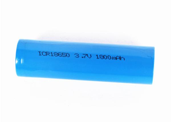 Buy cheap Solar Road Lights 18650 Li Ion Battery 3.7V 1800mah BIS Approved Blue Color from wholesalers