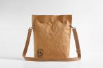 washable kraft paper shoulder bag
