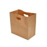 Buy cheap 11''X6''X11" Kraft Paper Bags Die Cut Handle With Reinforced Handle from wholesalers