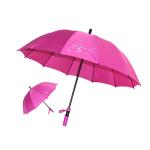 Solid Color Automatic Open Umbrella Customized Logo Printing Purple Rain