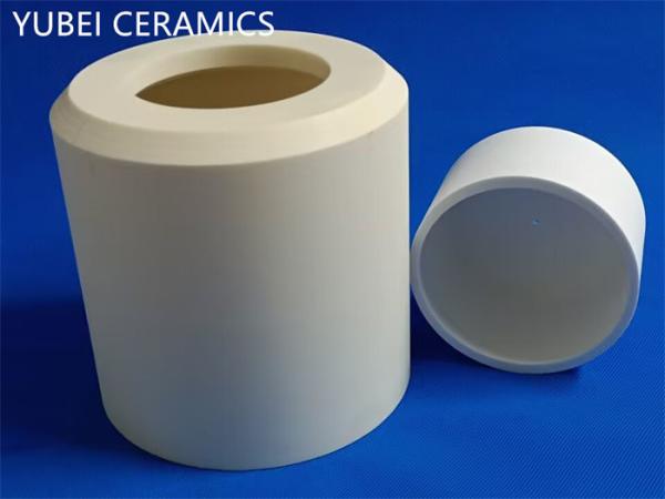 Buy cheap High Alumina Ceramic Crucible Chemical resistance Wear Resistant Ceramic Parts from wholesalers