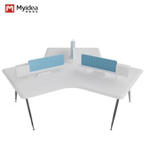 Buy cheap Minimalist Modern Screen Divider Workstation Office Employee Desk 6-Seater Extra Thick Custom-Made from wholesalers