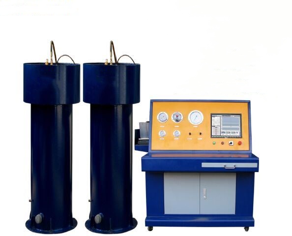 Gas Cylinder Hydrostatic Pressure Testing Machine For Long Term Pipe Burst Test
