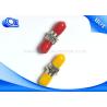 Buy cheap metal type ST SM Fiber Optical Adapter st fiber optic connector For Telecommunication networks ftth from wholesalers