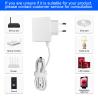 Buy cheap Dvd 12V 2A Power Adapters Wall Mounted 24W DC Plug Adapter VI Level from wholesalers