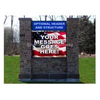 Buy cheap Front Maintenance P10 Outdoor LED Signs Advertising with OPTO / SILAN product