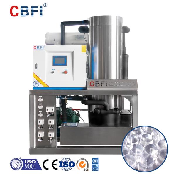 Buy cheap 5 Ton Edible Tube Ice Machine With Ice Bin For Restaurants / Bars / Hotels from wholesalers