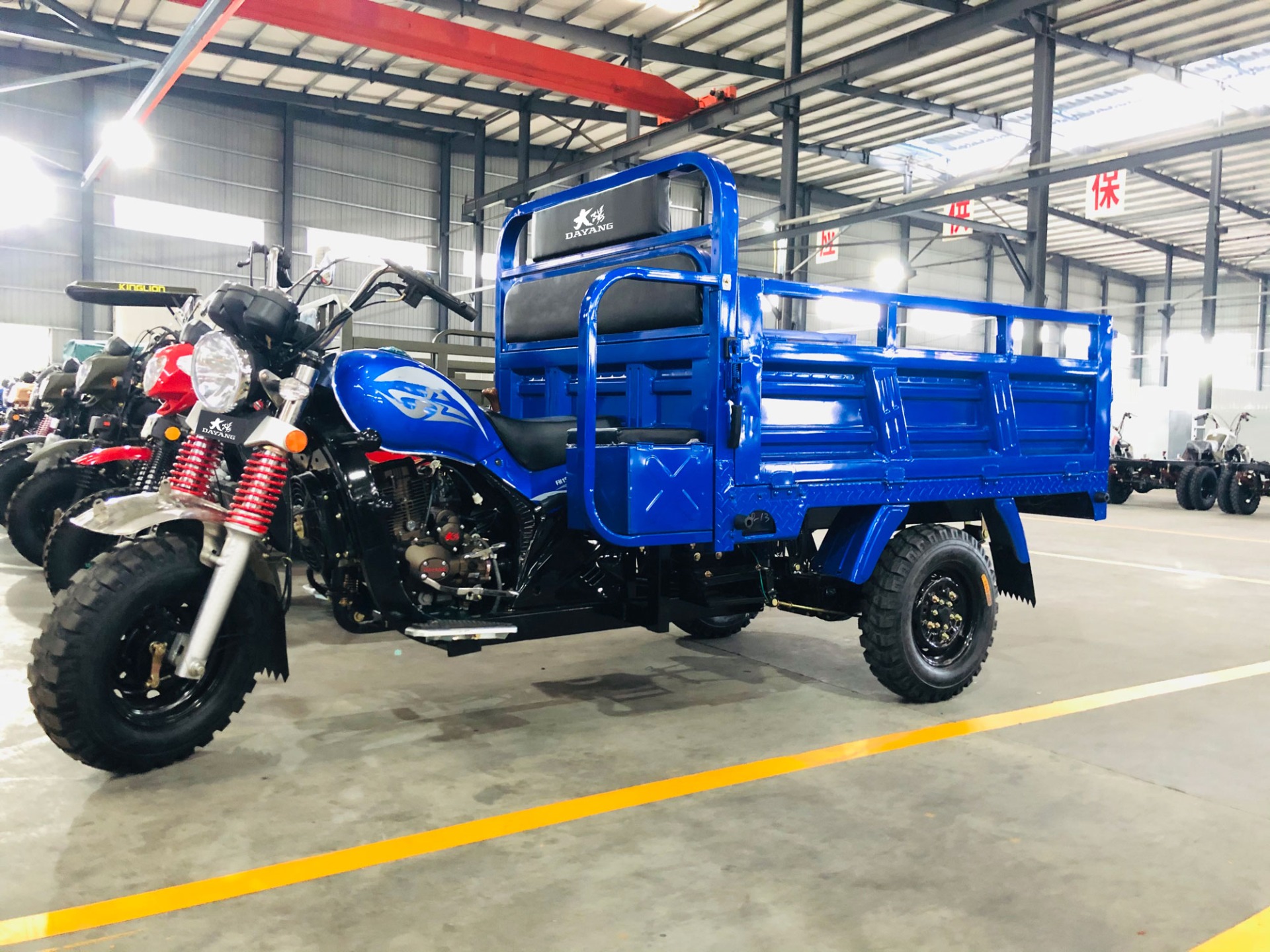 1.8m Cargo Box Size Motorized Cargo Tricycle for Farming 175CC/200CC/250CC Engine