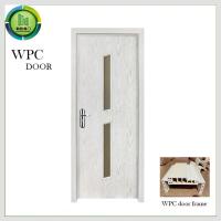 Buy cheap Waterproof External WPC Glass Door Anti Formaldehyde Bathroom Use product