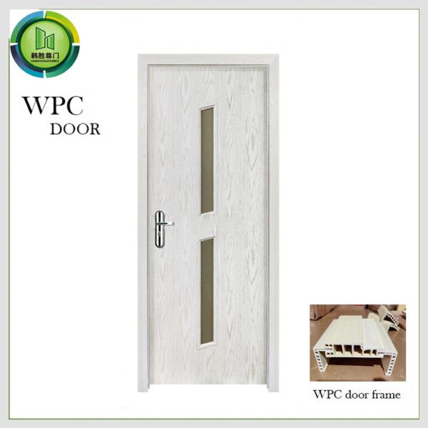 Buy cheap Waterproof External WPC Glass Door Anti Formaldehyde Bathroom Use from wholesalers