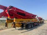 21 Year SA Ny 62m Long Boom Concrete Pump Truck Mounted on Mercedes Chassis Red