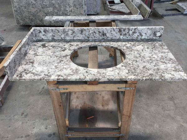 Buy cheap White Stone Slab Countertop Bianco Antico Granite Slab Prices Prefab Kitchen from wholesalers