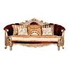 Buy cheap European Style Solid Wood Living Room Furniture Fabric Small Apartment Sofa 3 Seater from wholesalers