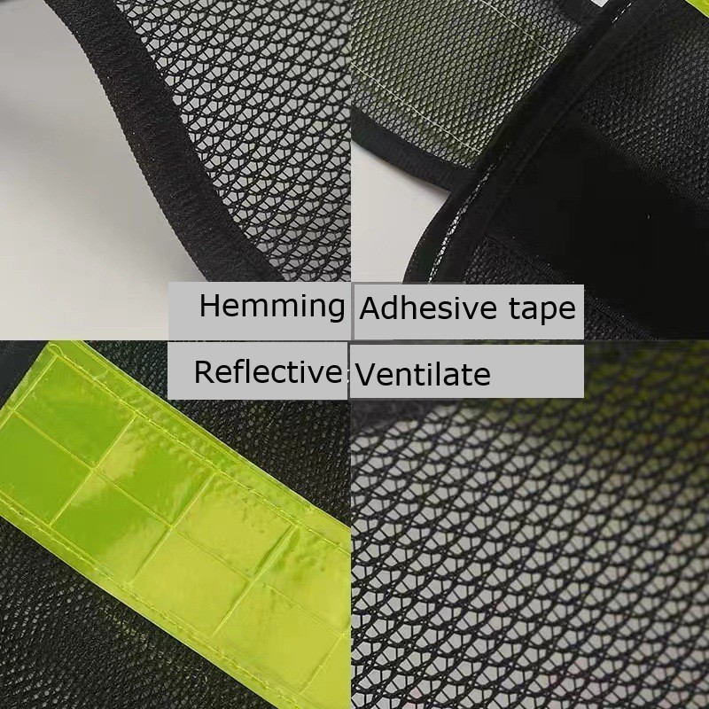 Breathable Patrol Reflective Clothing Traffic Road Security Mesh Reflective Vest Safety Vest Wholesale