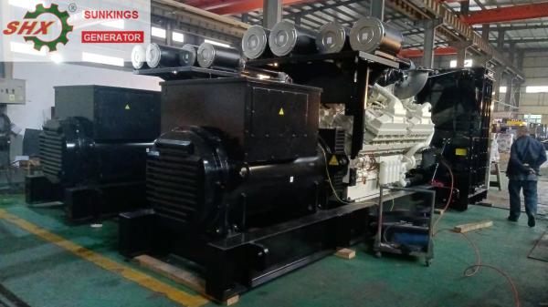 Buy cheap Cummins 2500kva 6.3kv High Voltage Generators For sea ports Standby from wholesalers