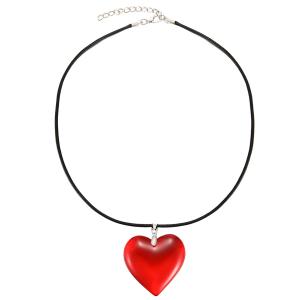 Buy cheap Acrylic Heart Pendant Necklace for Fashionable Ladies Various Design Options product