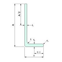 Buy cheap Grade Dh36 Lr Dnv Unequal Angle Bar For Shipbuilding product