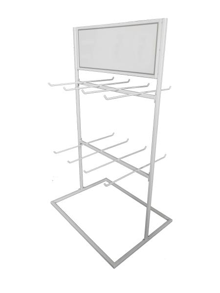 Buy cheap Custom Mobile Phone Accessories Headphone Phone Shell Hanging Metal Display Rack from wholesalers