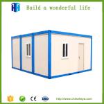 Fast Construction Built Refugee Camp Prefabricated 20ft Container House