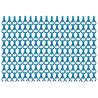 Buy cheap Turquoise Color 12mm Aluminium Chain Door Fly Screen Curtain Anodized from wholesalers