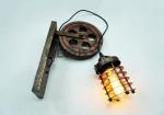 Industry bedside aisle corridor wind vintage E27 lifting pulley wall lamp （WH-VR