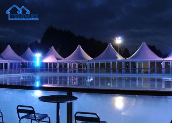 Buy cheap Custom Aluminium Outdoor Pagoda Tent Aluminum Frame Marquee Tent For Wedding Party from wholesalers
