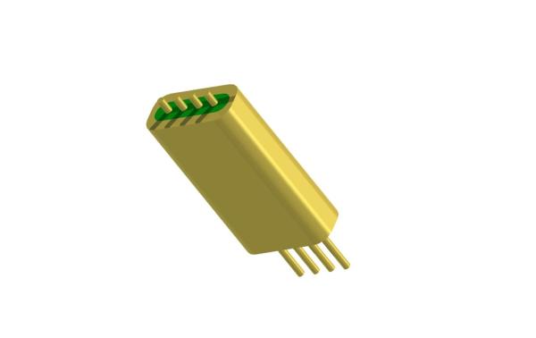 Buy cheap 4 Pins Hermetic Glass To Metal Seal Connectors DC Feedthru For Custom Packages from wholesalers