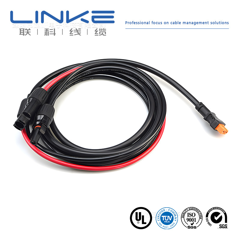 Good Price Photovoltaic 4mm2 6mm2 Jumper Wire Connector Solar Cable Assembly