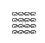 Lightweight Optics LED Light Lens Portable For Street Area Lighting