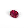 Buy cheap 8*12mm Coloured moissanite Oval Blood Red Crystal Glass Moissanite for Engagement Rings from wholesalers
