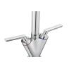 Buy cheap Double Handle Mono Mixer Kitchen Tap Chrome With 360 Degree Swivel Spout from wholesalers