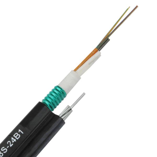Buy cheap GYTC8S Fig 8 Direct Buried Fiber Optic Cable 24 Core Optical Fiber Cable from wholesalers