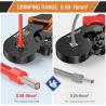 Buy cheap AWG 23-10 Ferrule Wire Crimper Tool Alloy Steel Brass Material from wholesalers