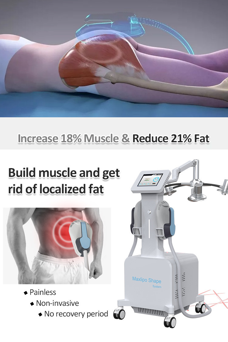 635nm 6D Laser Beauty Machine 3500W Body Sculptor Machine For Commercial