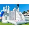 Buy cheap Princess Inflatable Trampoline Slide White Bounce House Jumping Castle for Inflatable Bouncer from wholesalers