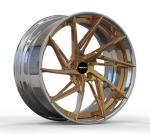Buy cheap 5-112 Forged Aluminum Alloy Wheels Polishing Hub Chrome Customized For Modified Car from wholesalers