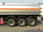 Heavy 3 Axles Crude Oil Tanker Trailers 60000L Oil Tanker Truck